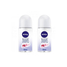 Load image into Gallery viewer, Nivea Roll on for Women Fresh Cherry 50ml - Pack of 2
