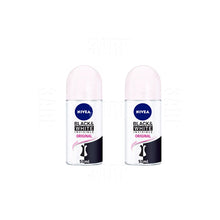 Load image into Gallery viewer, Nivea Roll on for Women Black &amp; White Invisible Original 50ml - Pack of 2
