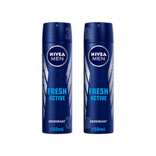 Load image into Gallery viewer, Nivea Spray for Men Fresh Active 150ml - Pack of 2
