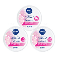 Load image into Gallery viewer, Nivea Soft Cream for Skin Natural Fairness 50ml - Pack of 3
