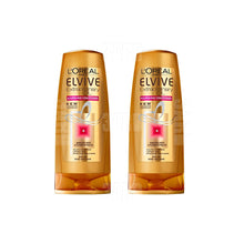 Load image into Gallery viewer, Loreal Elvive Hair Conditioner Extraordinary Oil Gold 400ml - Pack of 2
