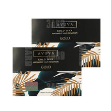 Load image into Gallery viewer, Avuva Cold Wax Hair Remover Gold 228g - Pack of 2
