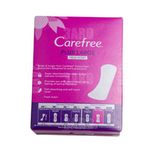 Load image into Gallery viewer, Carefree Plus Large Fresh Scent 48 Pantyliners - Pack of 2
