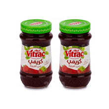 Load image into Gallery viewer, Vitrac Jam Creamy Strawberry 430g - Pack of 2
