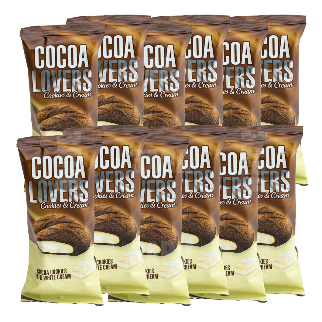 Cocoa Lovers Cookies & Cream - Pack of 12