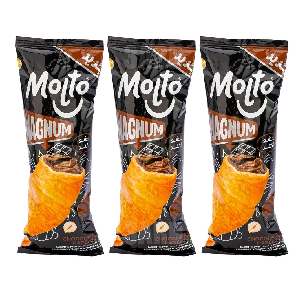 Molto Magnum Chocolate & Hazelnut - Pack of 3