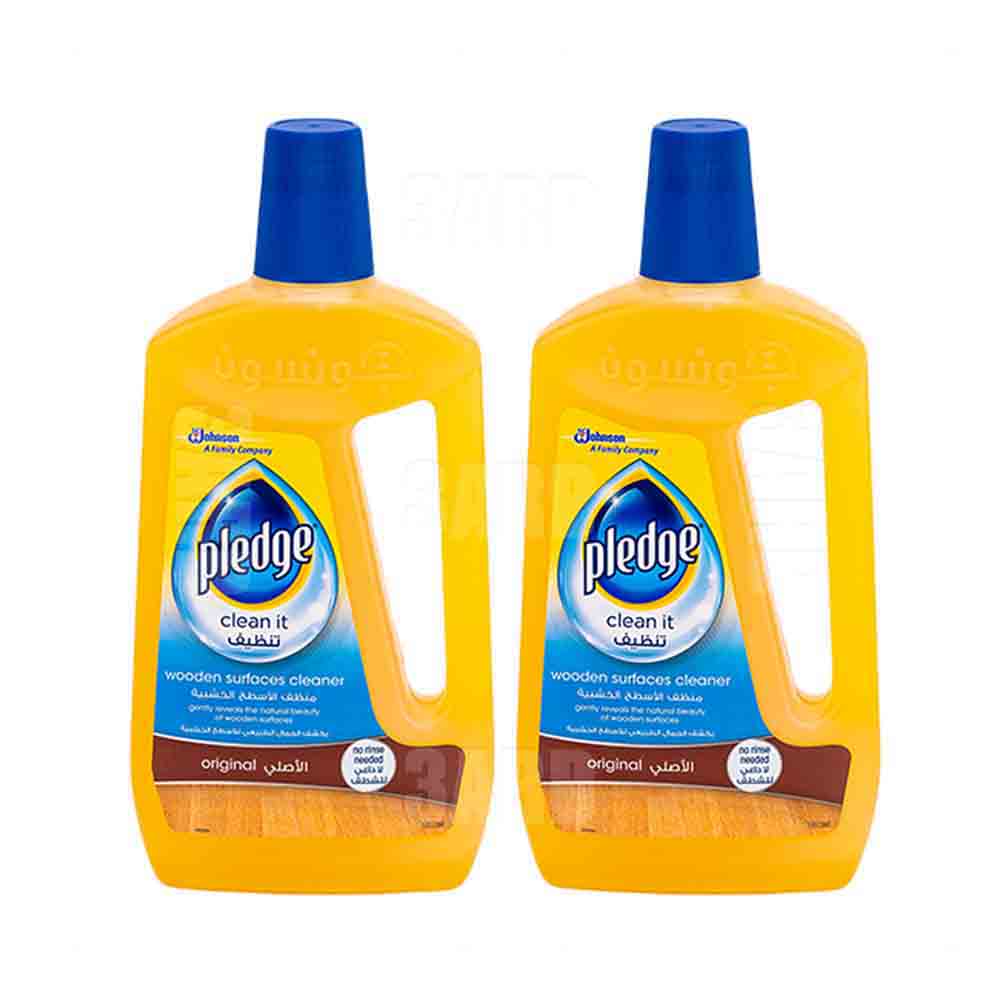 Pledge Wooden Surface Cleaner Original 500ml - Pack of 2