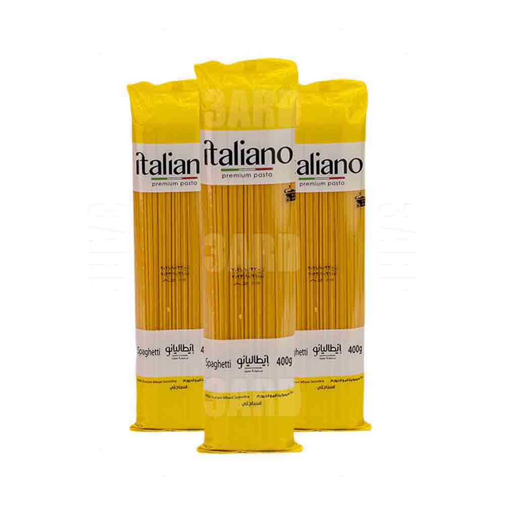 Italiano Premium Pasta Spaghetti 400g - Pack of 3