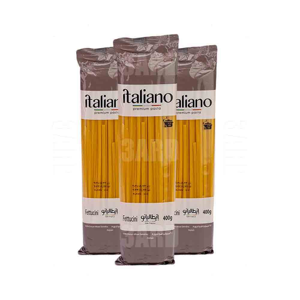 Italiano Premium Pasta Fettucini 400g - Pack of 3