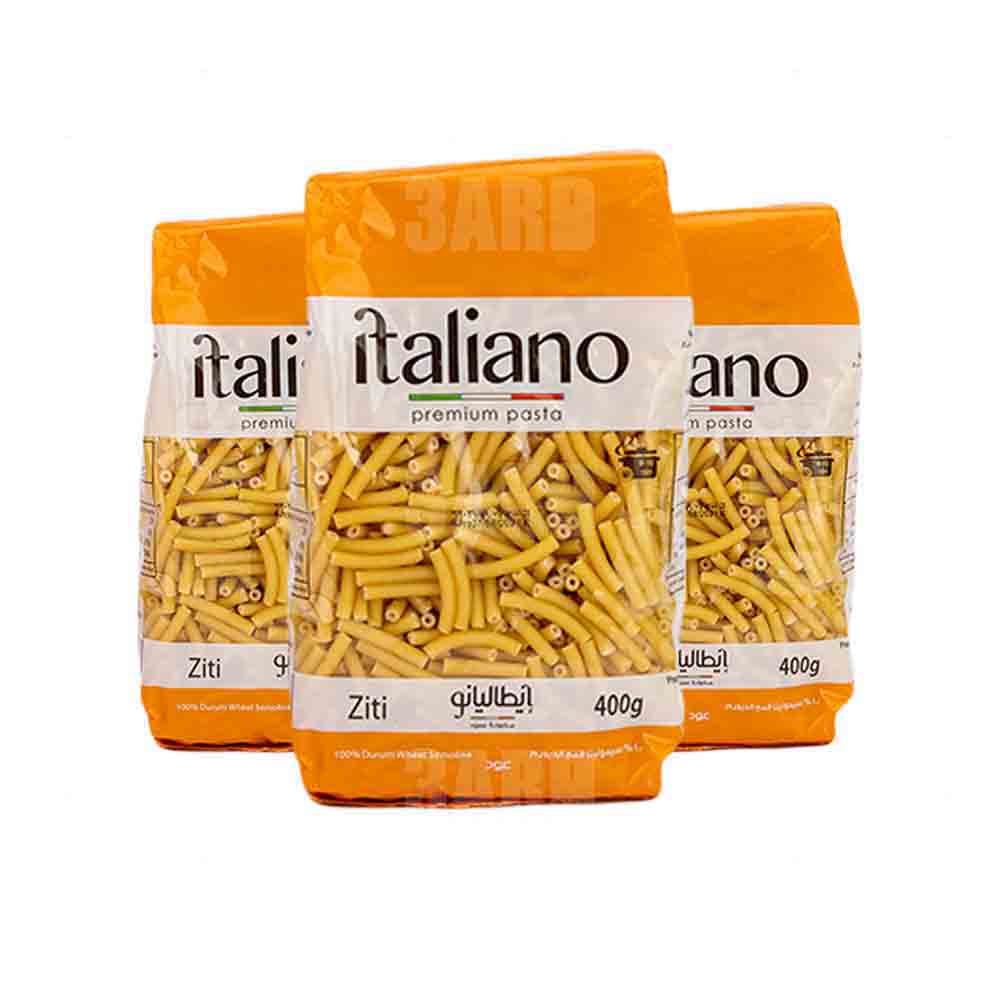 Italiano Premium Pasta Ziti 400g - Pack of 3