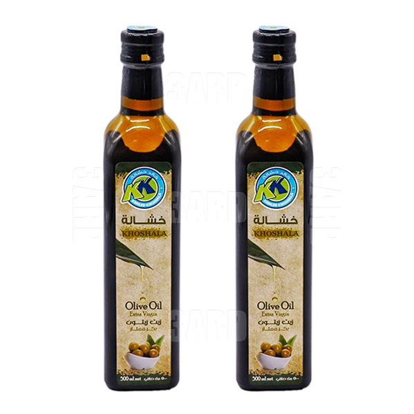 Khoshala Extra Virgin Olive Oil 500ml - Pack of 2