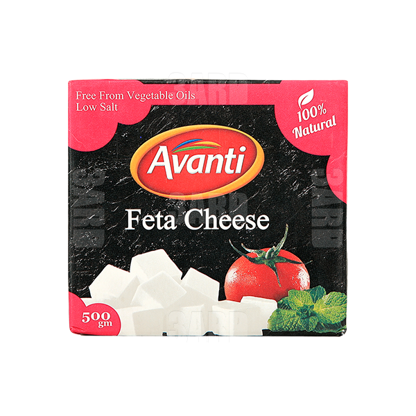 Avanti Feta Cheese 500g - Pack of 1