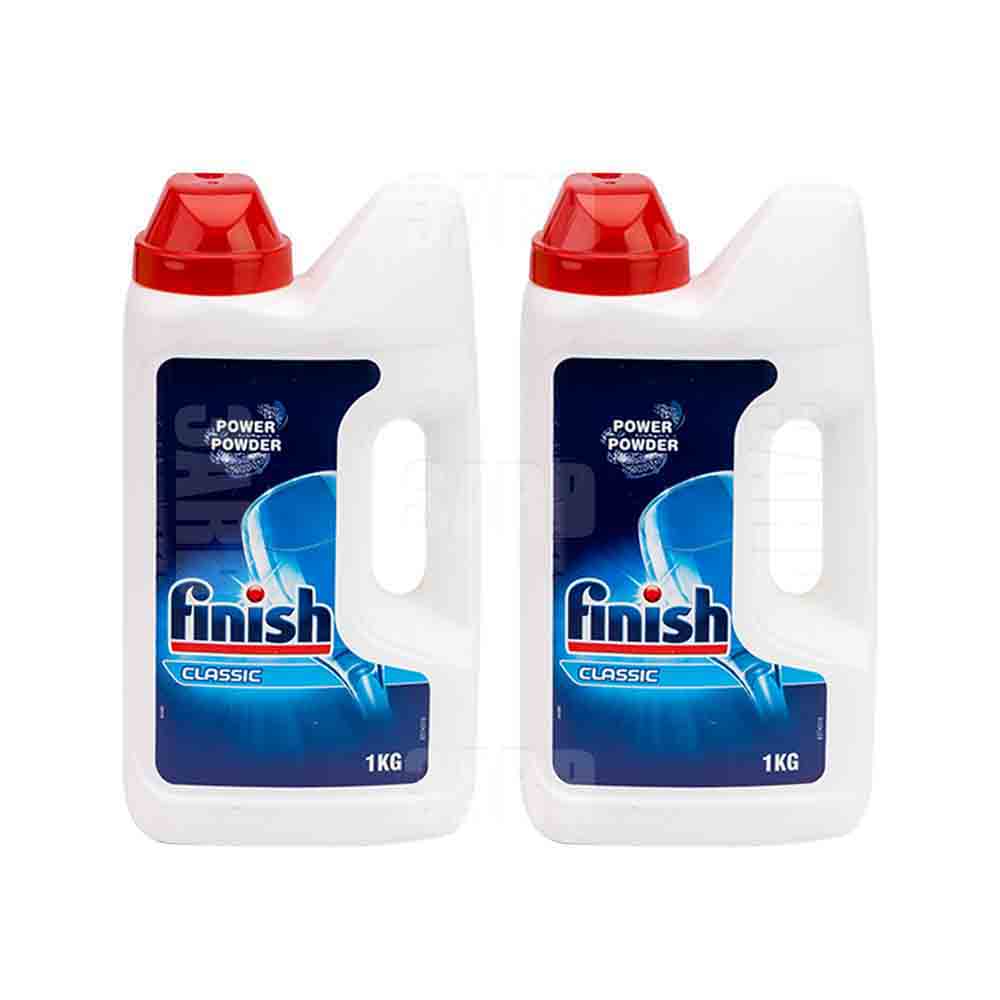 Finish Power Powder Classic 1Kg - Pack of 2