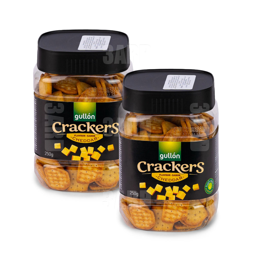 Gullon Cracker Cheddar 250g - Pack of 2