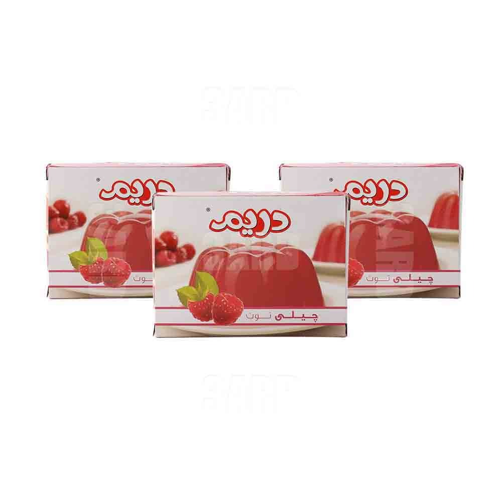Dreem Jelly Raspberry 70g - Pack of 3