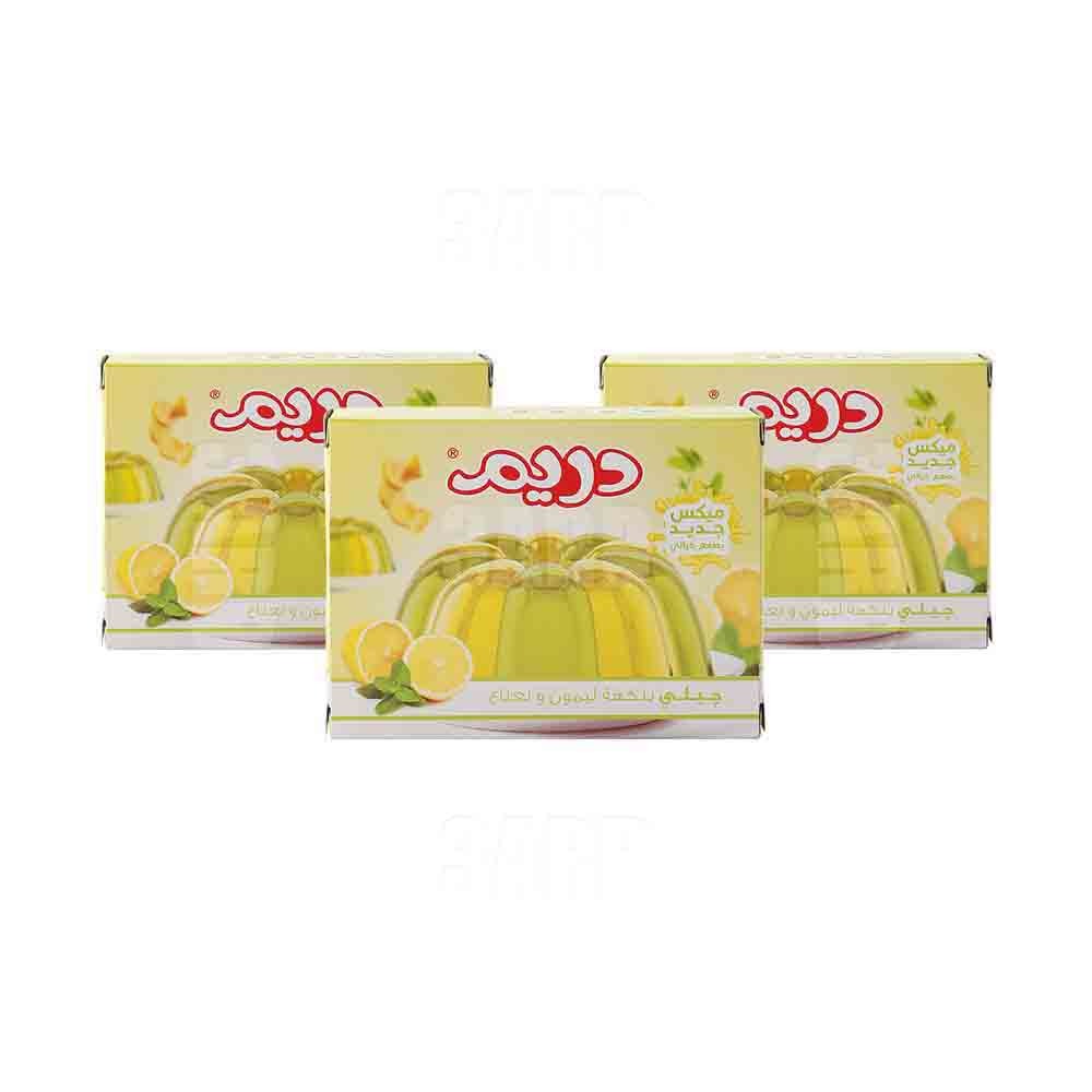 Dreem Jelly Lemon & Mint Flavor 85g - Pack of 3