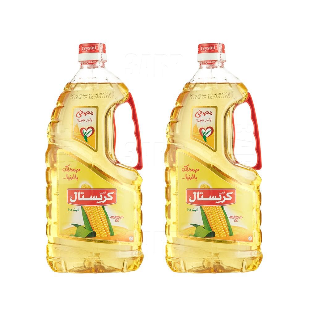 Crystal Corn Oil 1.6L - Pack of 2