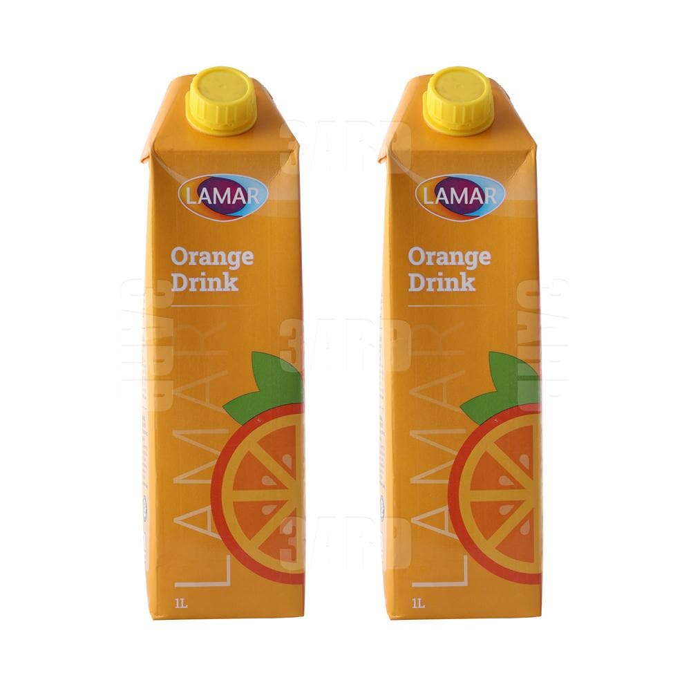 Lamar Orange Drink 1L - Pack of 2