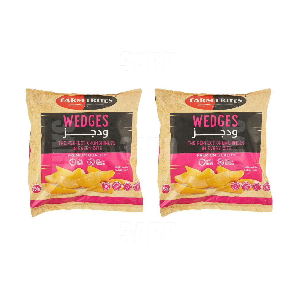 Farm Frites Wedges 750g - Pack of 2