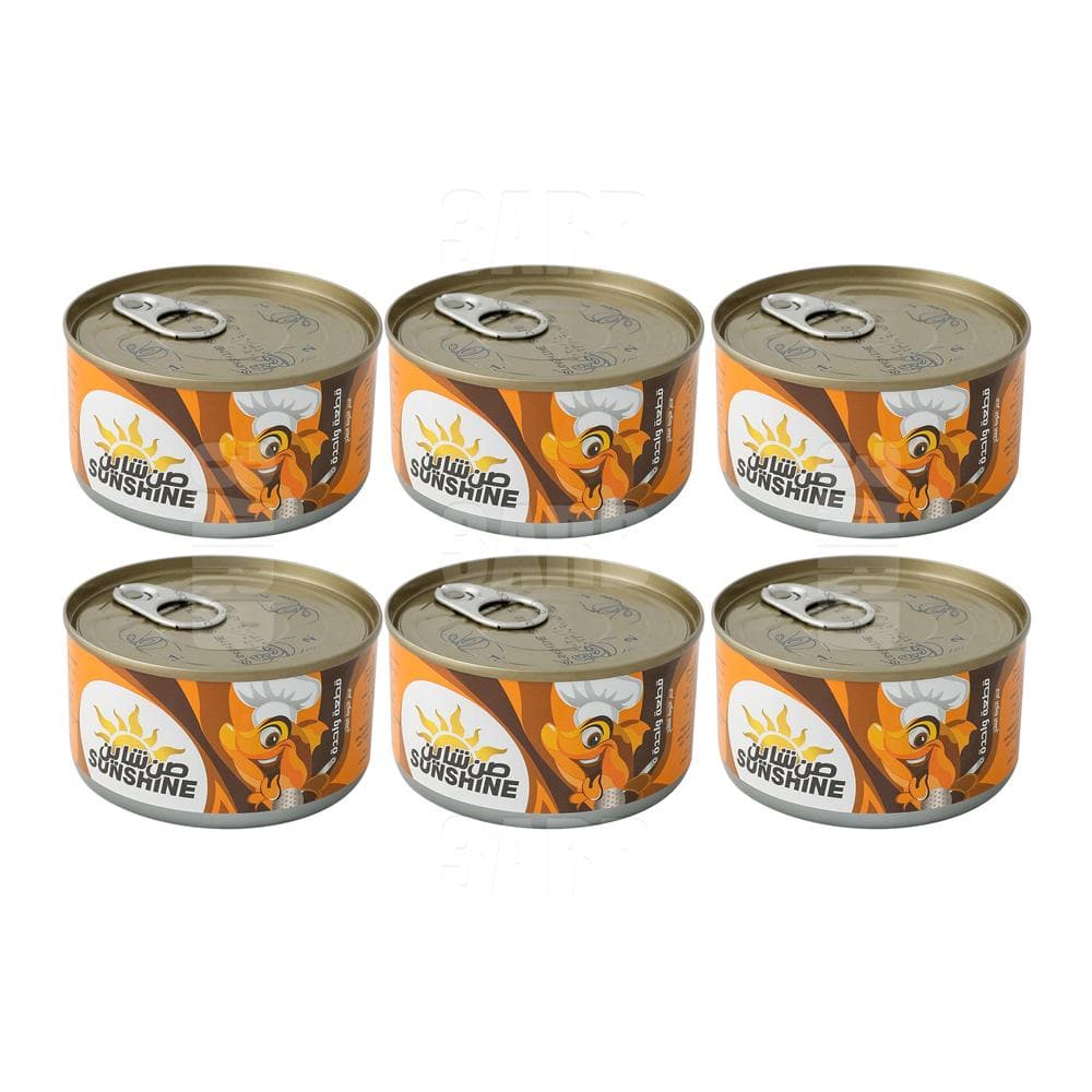 Sunshine Tuna Solid Light Meat 200g - Pack of 6