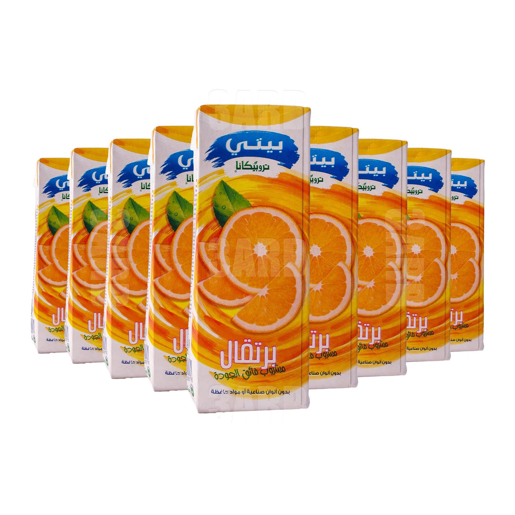 بيتي مشروب برتقال فائق الجودة ٢٣٥ مل - ٩ عبوة