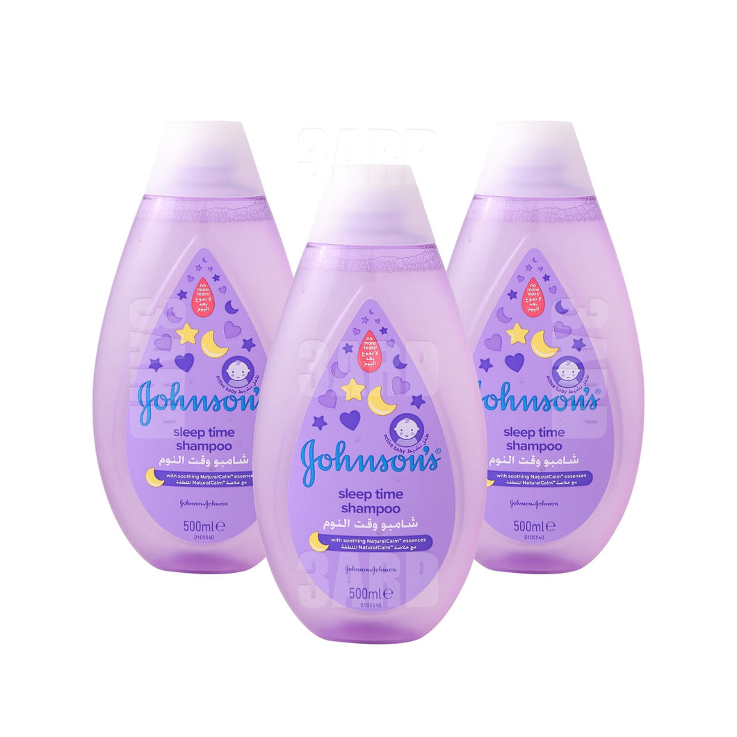 Johnson Shampoo Sleep Time 500ml - Pack of 3