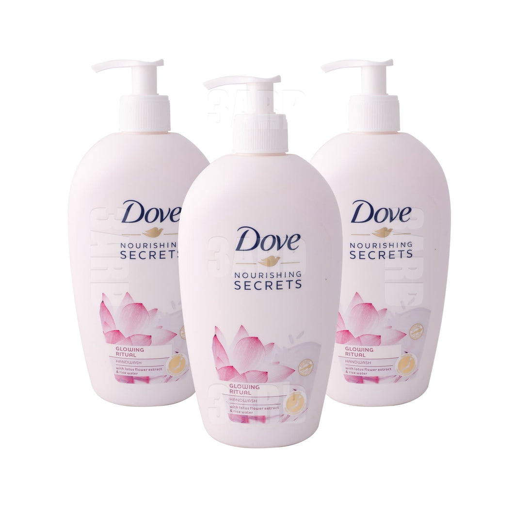 Dove Hand Wash Glowing Ritual 500ml - Pack of 3