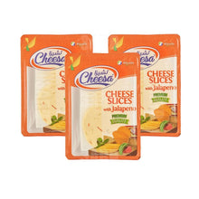 Load image into Gallery viewer, Cheesa Cheese Slices with Jalapeno 150g - Pack of 3
