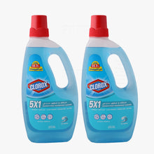 Load image into Gallery viewer, Clorox Household Cleaner 5 in 1 Sea Breeze 3L - Pack of 2
