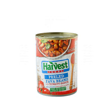 Load image into Gallery viewer, Harvest Foods Peeled Fava Beans with Tomato Sauce 400g - Pack of 3
