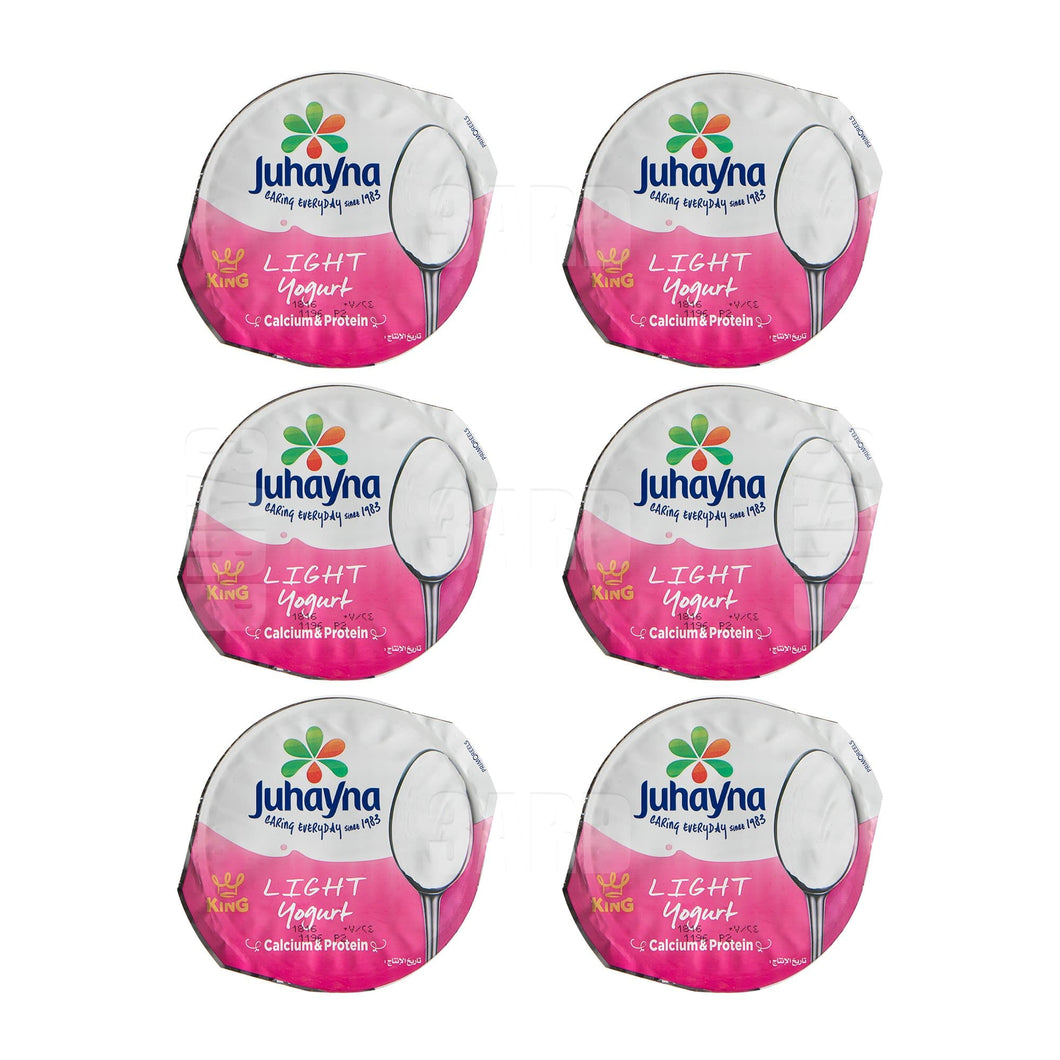 Juhayna Light Yogurt 180g - Pack of 6